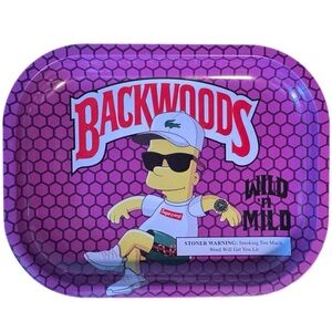 Purple Backwoods Rolling Tray